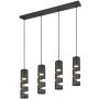 Trio STREAM 364000432 Suspension lumineuse 4x10w/gu10 ip20