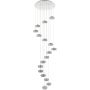 Eglo CORLIANO 39546 Suspension lumineuse 17x4,5W/LED 3000K 500LM IP20