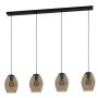 Eglo "ESTANYS 1" 390162 Suspension lumineuse 4x40W/E27 IP20