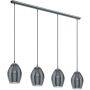 Eglo ESTANYS 39566 Suspension lumineuse 4x60W/E27 IP20