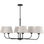 TK Lighting CHICAGO 3999 Lustre 6x15W/E27