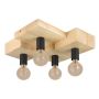 Eglo HALKIN 43798 Plafonnier 4x40W/E27 ip20
