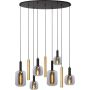 Lucide JOANET 45494/19/96 Suspension lumineuse 6x40w/e27 ip20