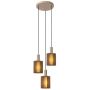 Lucide LAMBRES 45410/13/41 Suspension lumineuse 3x40w/e27 ip20