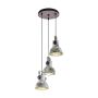 Eglo BARNSTAPLE 49647 Suspension lumineuse 3x60W/E27