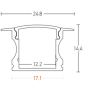 Zambelis PROFILE 20194 Profilé IP20