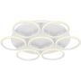 Altavola Design Ledowe okręgi LA078/CE_7_out_3k_white Lampe de plafond 7x86W/LED 3000K 5160lm IP44