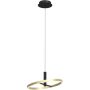 Aviano Lighting BREST 6016-104L lampa wisząca 1x19w/led 2160lm 3000k 