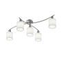 Trio GARDA 605400501 Lampe de plafond 5x25w/e14 ip20