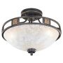 Trio QUINTA 608100324 Lampe de plafond 3x60w/e27 ip20