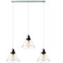 Altavola Design NEW YORK LOFT LA034/CL3_chrom Suspension lumineuse 3x40W/E27 IP20