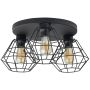 TK Lighting DIAMOND 6205 Lampe de plafond 3x15W/E27
