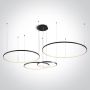 One Light Decorative 63150C/B/W Suspension lumineuse 1x100W/LED 3000K 7400lm IP20