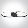One Light Decorative 63154C/B/W Lampe de plafond 1x40W/LED 3000K 2800lm IP20