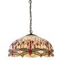 Endon DRAGONFLY BEIGE 64079 Suspension lumineuse 3x60W/E27 IP20