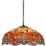 Endon DRAGONFLY FLAME 64082 Suspension lumineuse 3x60W/E27 IP20