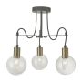Prezent ABRAZO 64402 Lampe de plafond 3x40W/E14 IP20