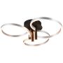 Trio CARUSO 648110605 Lampe de plafond 1x43w/led 2300+3000+4000k 4980lm ip20