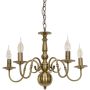 Italux MARION 6594-5P-AB Lustre 5x40W/E14 IP20