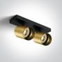 One Light The Retro 65205N/BBS Spot 2x10W/GU10 IP20