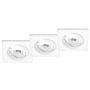 Trio JURA 650000331 Spot encastré 3x15w/gu10 ip20