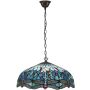 Endon DRAGONFLY BLUE 66148 Suspension lumineuse 3x60W/E27 IP20