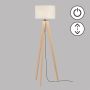 Fischer&Honsel SHINE-WOOD 40480 Lampadaire 3x40W/E27 IP20