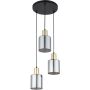 TK Lighting SIERRA GOLD 6663 Suspension lumineuse 3x15W/e27 IP20