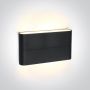 One Light Outdoor Slim Range Up & down 67376A/AN/W Applique murale 2x6W/LED 3000K 420lm IP54