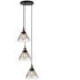 Altavola Design NEW YORK LOFT LA034/CO3_smoky Suspension lumineuse 3x40W/E27 IP20