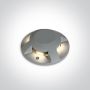 One Light Ground Surface Mounted 69058C/G/W Lampe de passage 4x3W/LED 3000K 600lm IP67