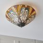 Endon HECTOR 70241 Plafonnier 2x60W/E27 IP20