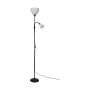 Eglo MONTANINI-E 74045 Lampadaire 1x40W/E27+1x25W/E14 ip20
