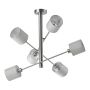 Prezent TYNIEL 75461 Lampe de plafond 6x40W/E14 IP20