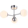 Endon VETRO 76299 Lampe de plafond 3x6W/LED 3000K 1550LM IP44