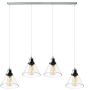 Altavola Design NEW YORK LOFT LA034/CL4_chrom Suspension lumineuse 4x40W/E27 IP20