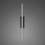 Altavola Design Linea No.1 LA089/W_38,5_4k_black Applique murale 1x9W/LED 4000K 620lm IP44