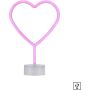 Paul Neuhaus NEON-HERZ 85028-87 Applique murale 1x1W/LED multikolor 1lm ip20