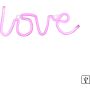 Paul Neuhaus NEON-LOVE 85021-87 Applique murale 1x8,5W/LED multikolor 7lm ip20