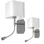 Milagro NAPOLI ML63600 Applique murale 1xE27+ 1W LED 4000K 90LM IP20