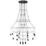 King Home FLUSSO 91909 Suspension lumineuse 20x3W/G9 2700K 4800LMLM IP20
