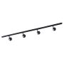 Italux MARVI 920421-4-BL-SET Projecteur sur rail 4x40W/GU10 IP20