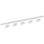 Italux MARVI TR FREDRIK 920203-5-WH-SET Projecteur sur rail 5x35W/GU10 IP20