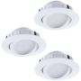 Eglo PINEDA 95857 Spot encastré 3x6W/LED 500LM