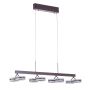Italux METIS AD16002-8A COFFEE Suspension lumineuse 8x4,8W/LED IP20