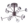 Italux METIS AX16002-12A COFFEE Lampe de plafond 12x4,8W/LED IP20