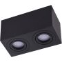 AZzardo BRANT 2 SQUARE SMART WIFI AZ3723 Spot en saillie 2x10W/GU10 2700K-6500K 680LM IP20