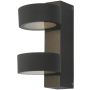 Dar Lighting BOHDAN BOH0939 Applique murale 2x7W/LED 3000K 668LM IP65