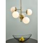 Dar Lighting BOMBAZINE BOM0535 Suspension lumineuse 5x40W/E14