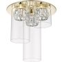 Zuma Line GEM C0389-03F-F7AC Plafonnier 3x5W/LED 3000K 1350LM